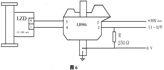 氣體浮子流量計本安防爆型接線圖